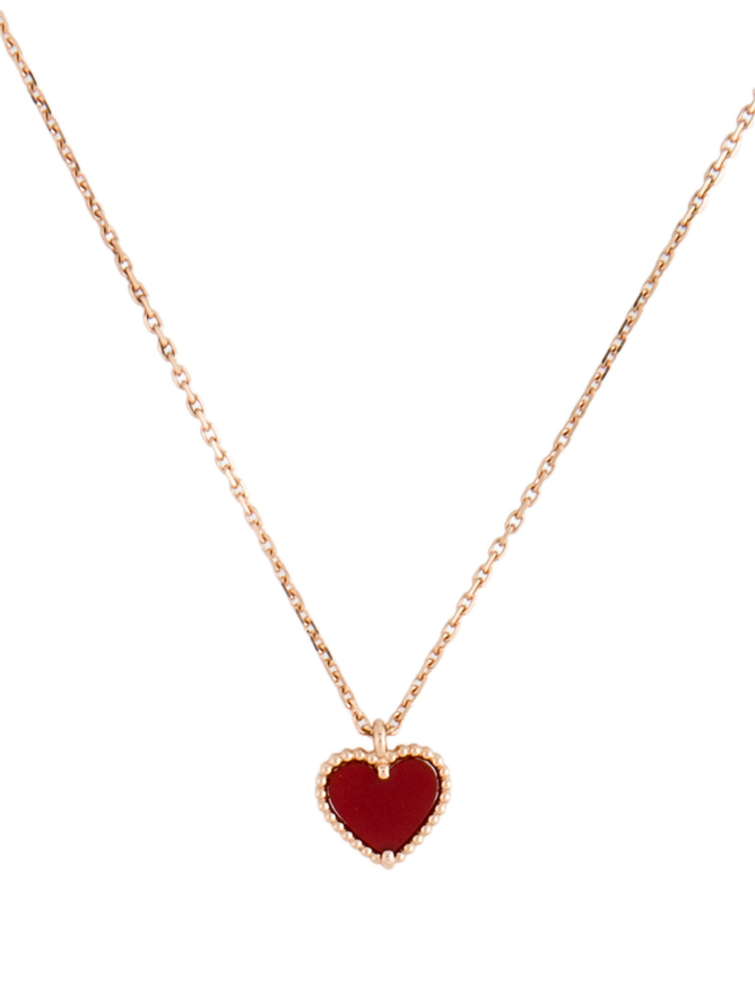 Van Cleef & Arpels Sweet Hearts Pendant Necklace