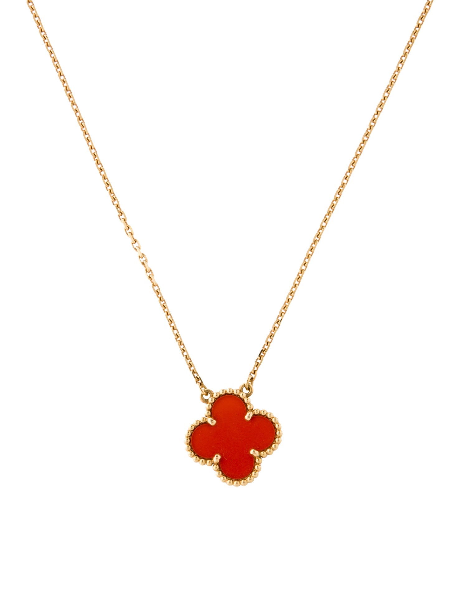 Van Cleef & Arpels Vintage Alhambra Pendant Necklace