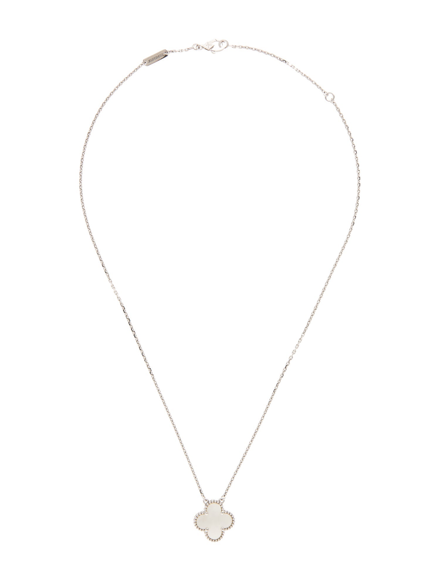 Van Cleef & Arpels Mother of Pearl Vintage Alhambra Pendant