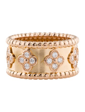 Van Cleef & Arpels Perlée Clovers Ring, Medium Model