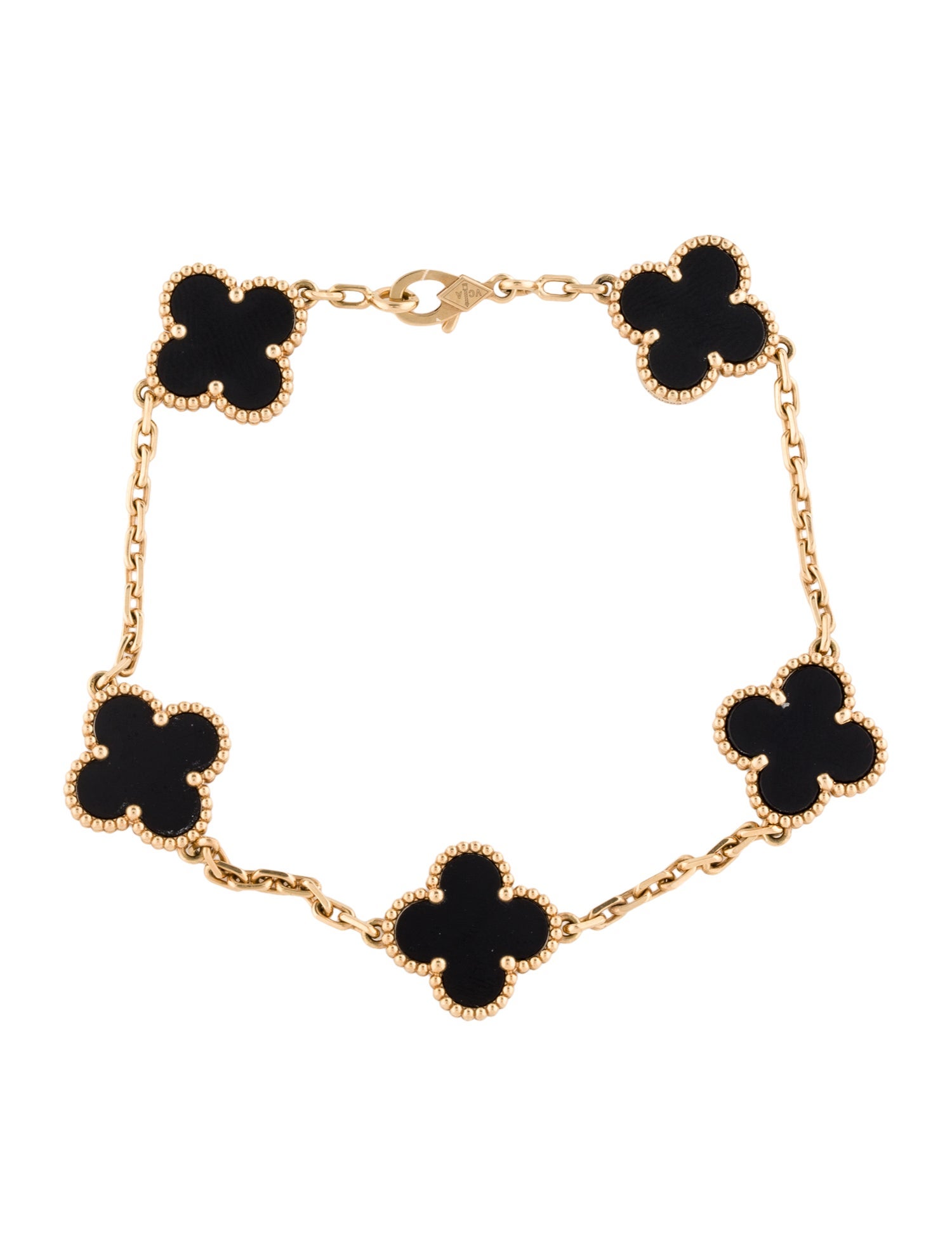 Van Cleef & Arpels Vintage Alhambra 5 Motif Bracelet