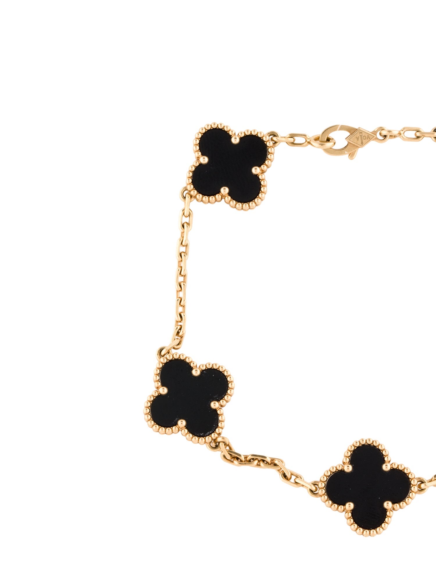 Van Cleef & Arpels Vintage Alhambra 5 Motif Bracelet