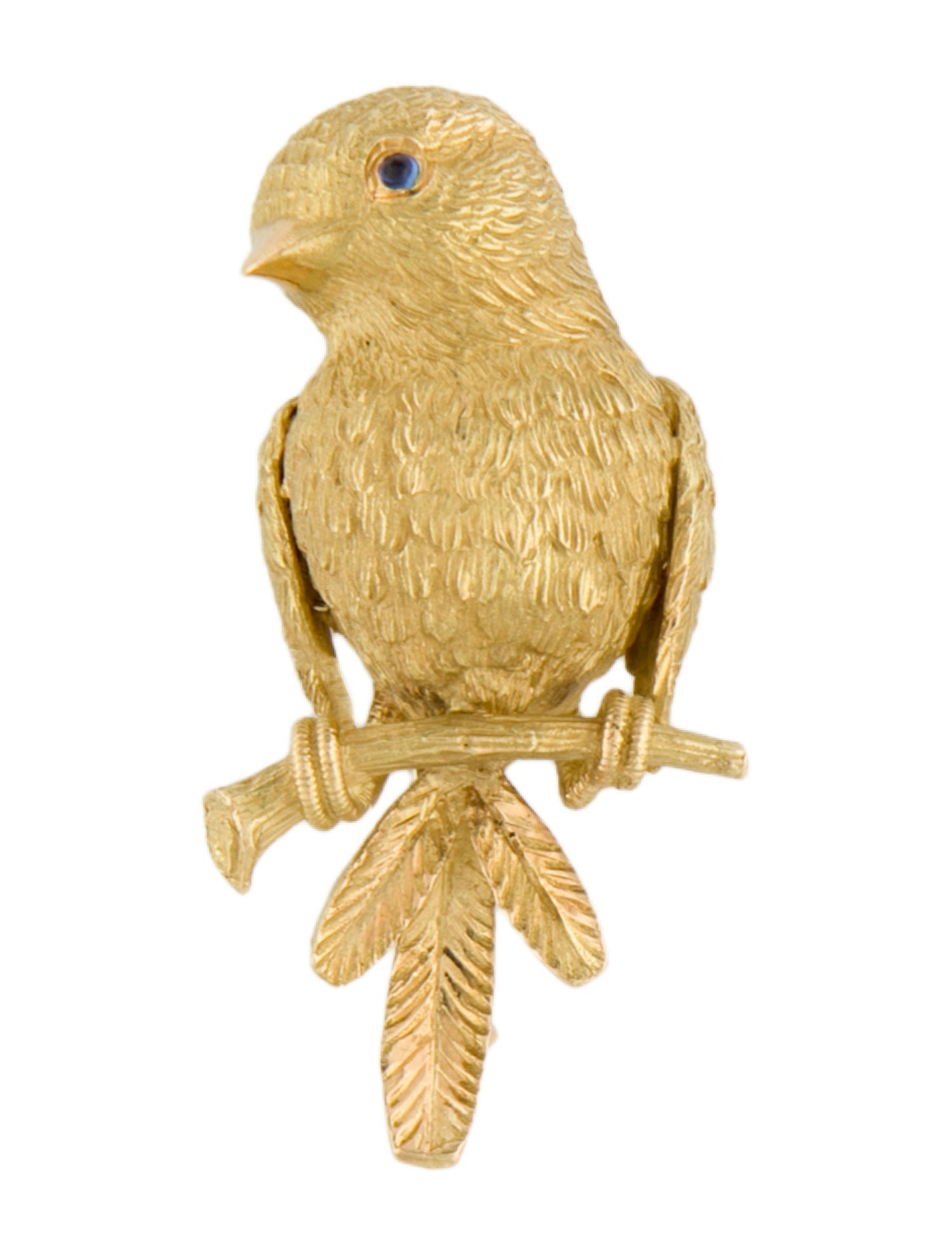 Van Cleef & Arpels Vintage Georges L’Enfant Sparrow Brooch