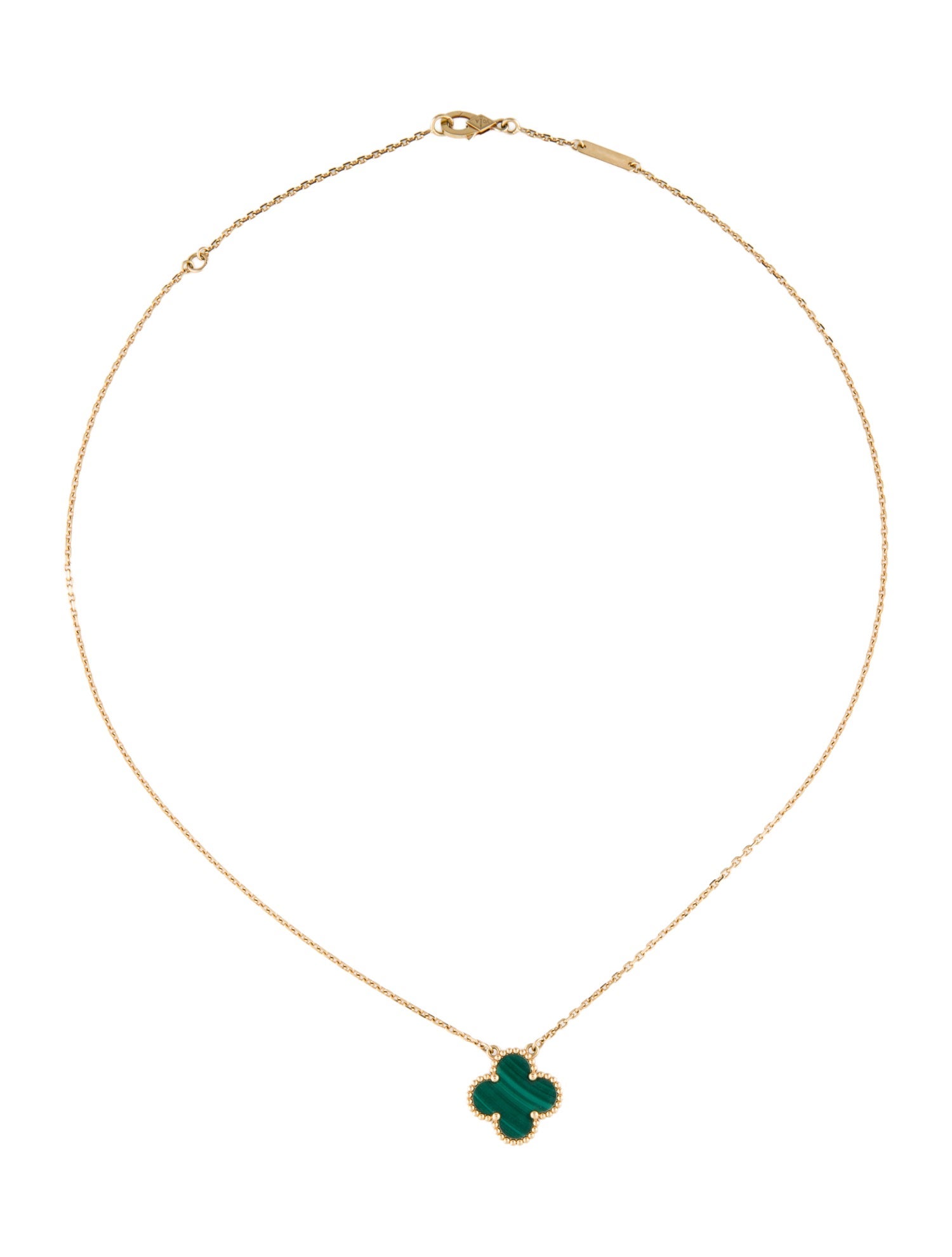 Van Cleef & Arpels Vintage Alhambra Pendant Necklace