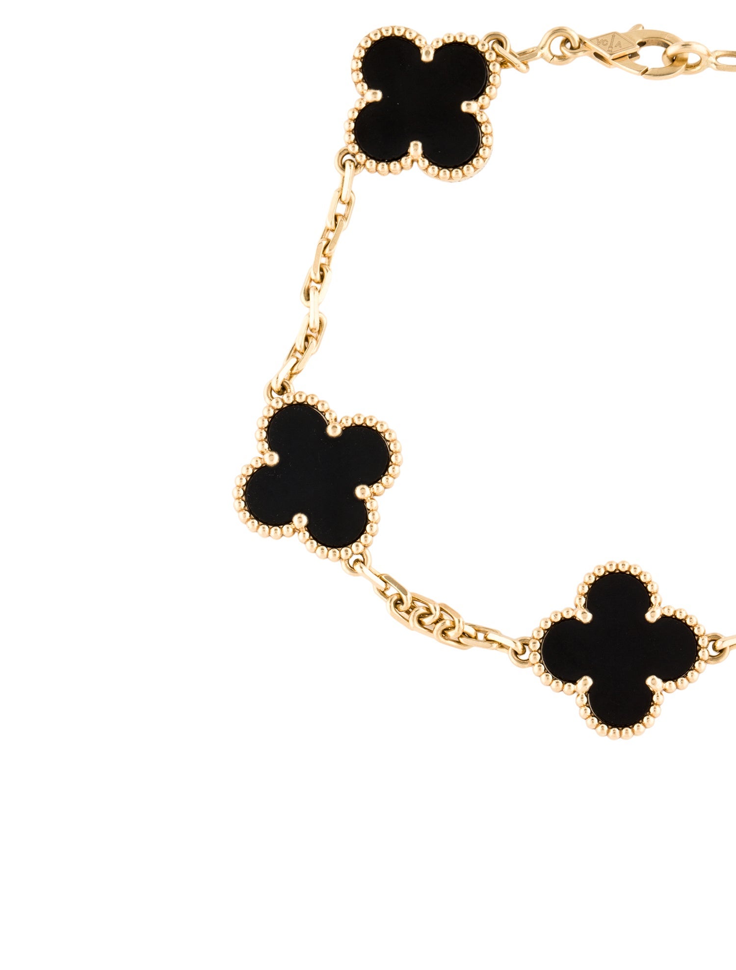Van Cleef & Arpels Vintage Alhambra Bracelet, 5 Motifs