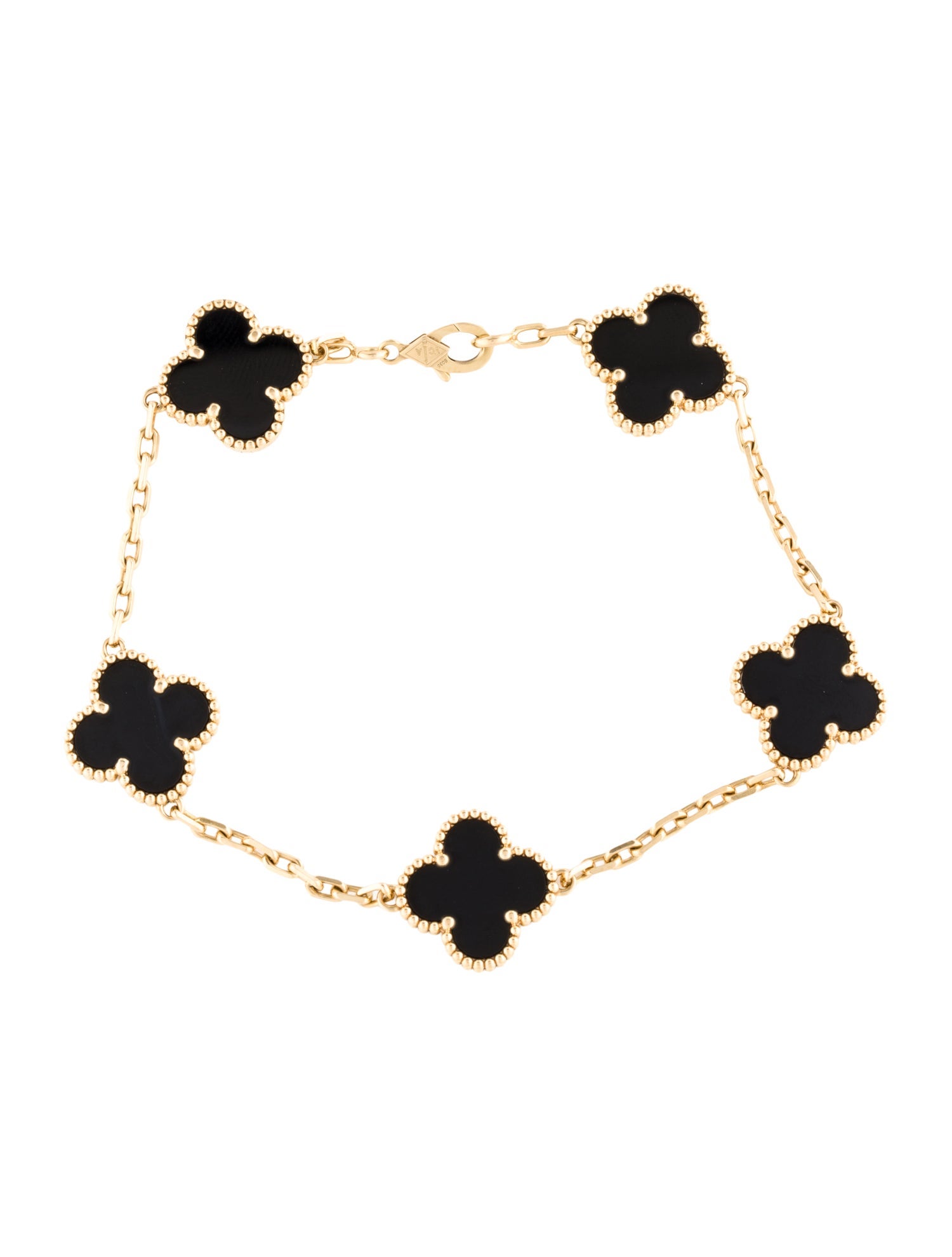 Van Cleef & Arpels Vintage Alhambra 5 Motif Bracelet