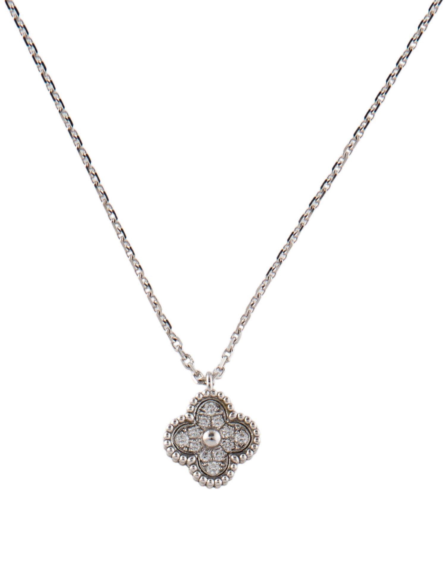 Van Cleef & Arpels Sweet Alhambra Pendant Necklace