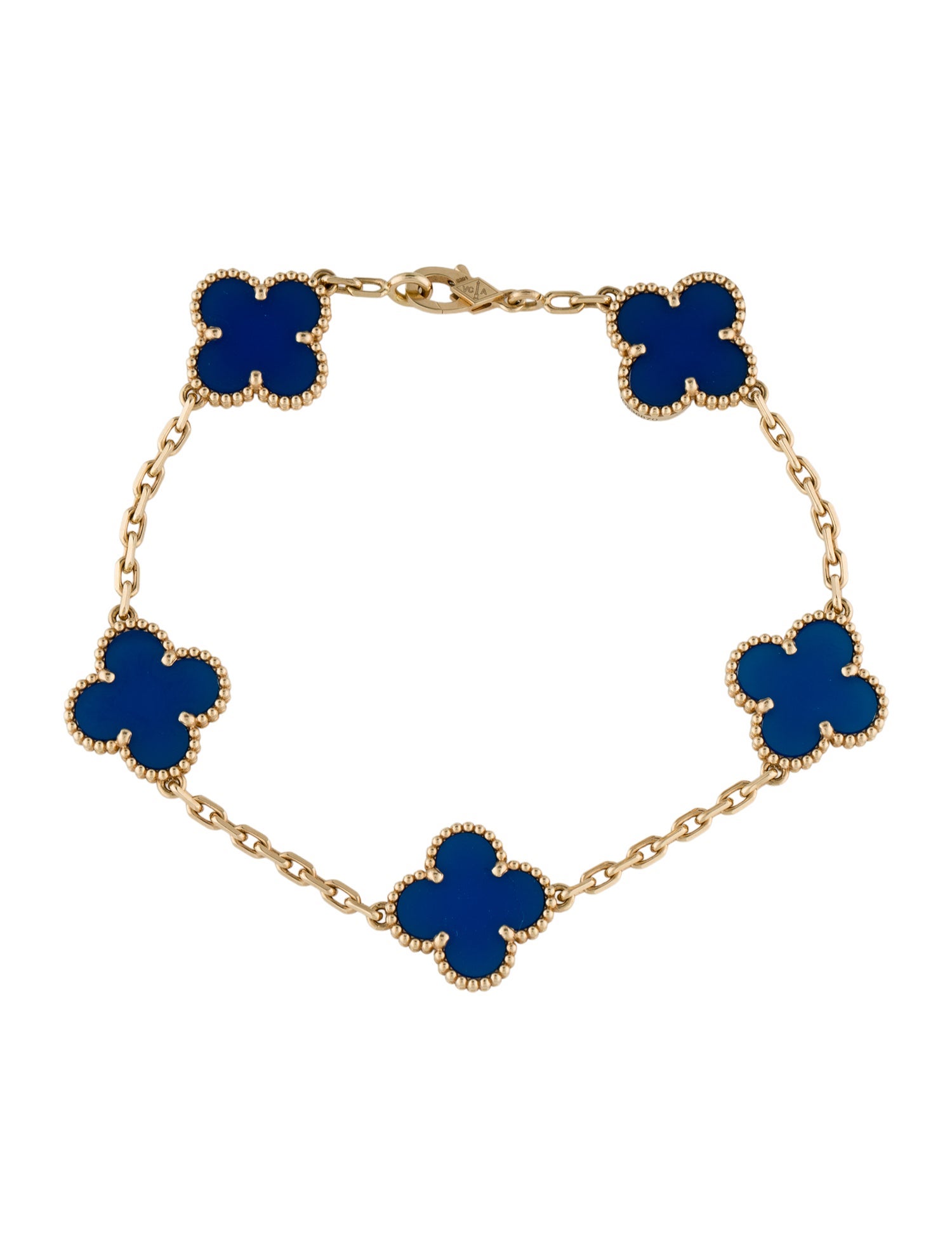 Van Cleef & Arpels Vintage Alhambra Bracelet, 5 Motifs