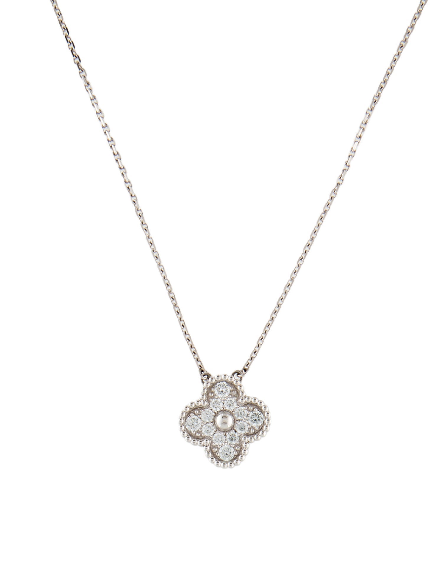 Van Cleef & Arpels Vintage Alhambra Necklace