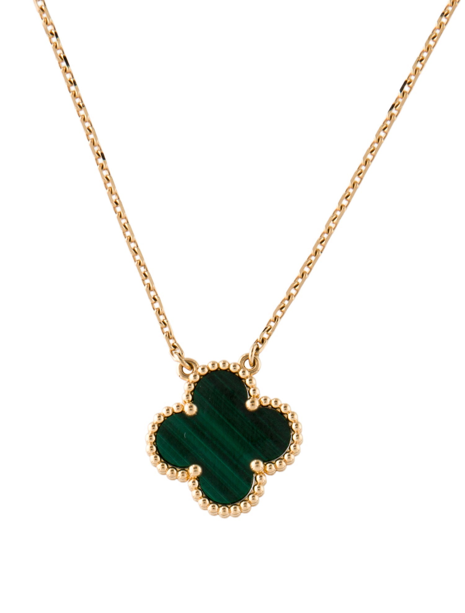 Van Cleef & Arpels Vintage Alhambra Pendant Necklace