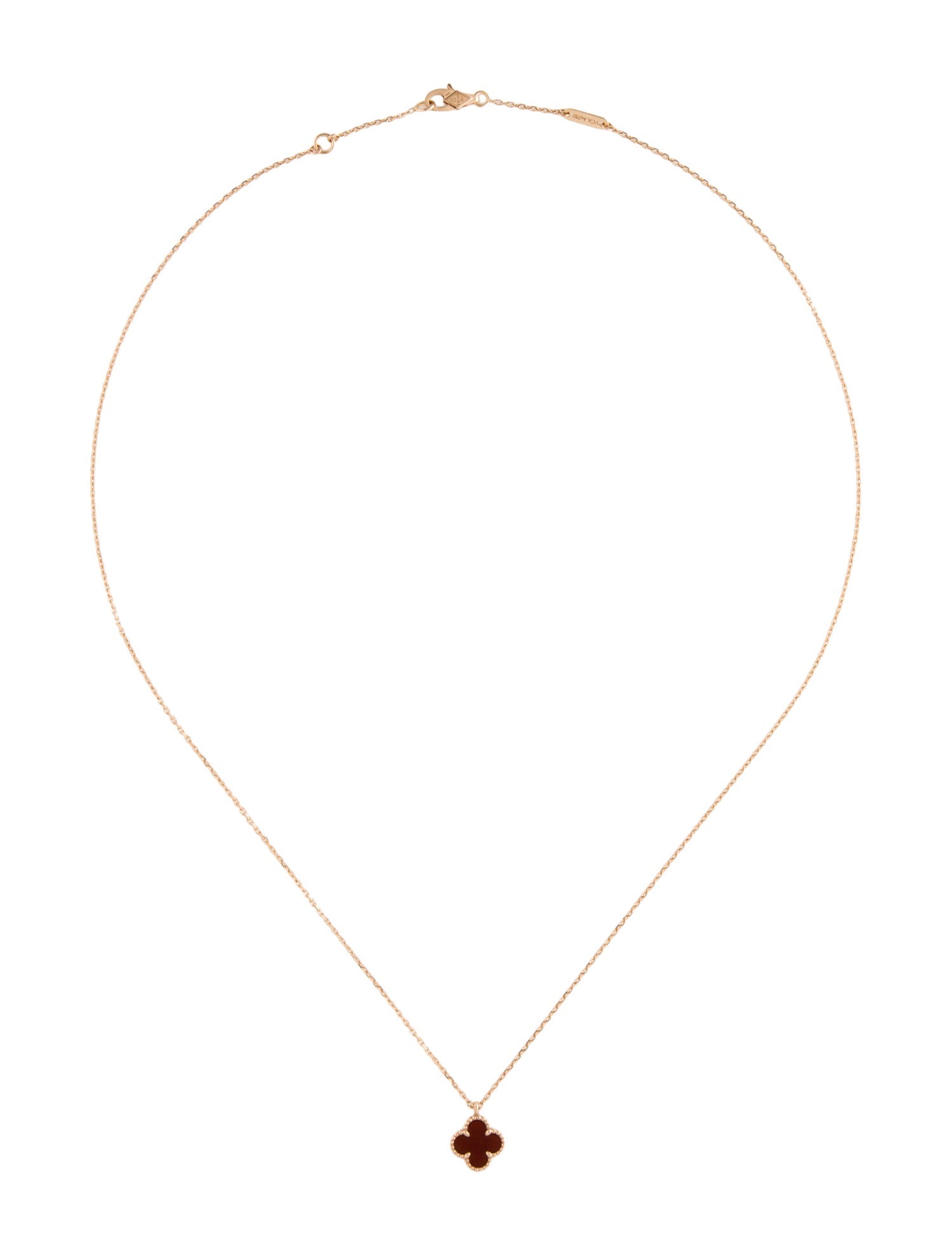 Van Cleef & Arpels Sweet Alhambra Pendant Necklace