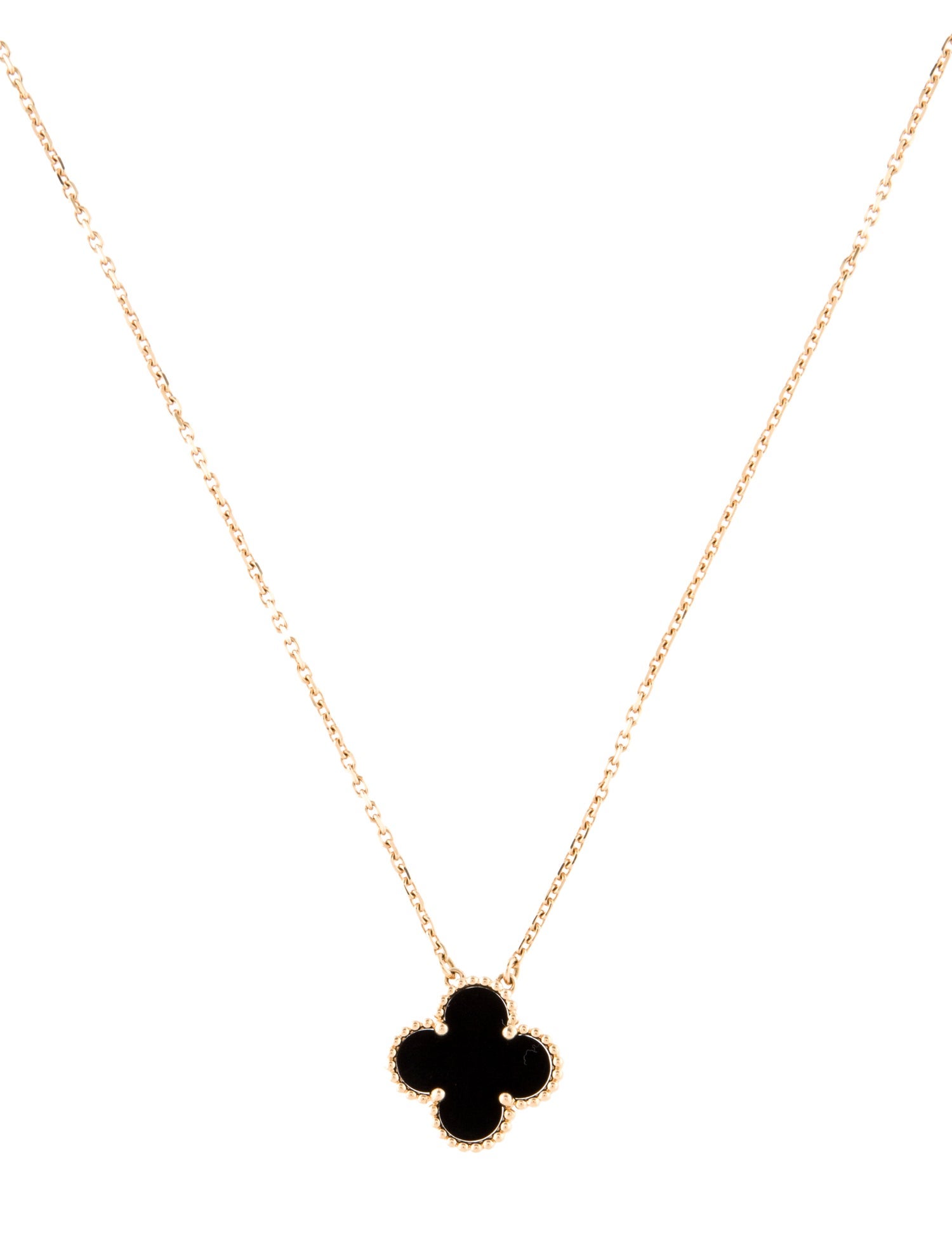 Van Cleef & Arpels Vintage Alhambra Pendant Necklace