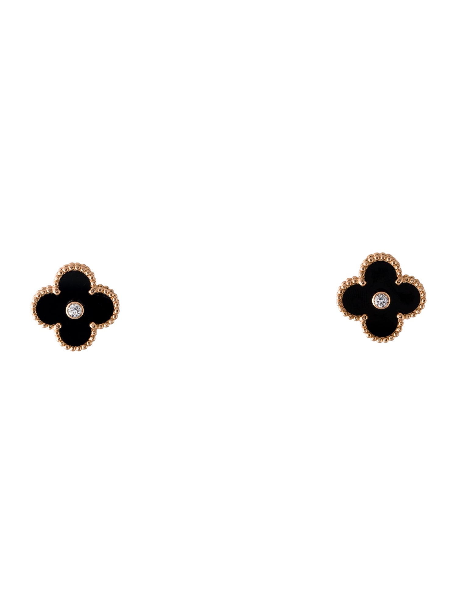Van Cleef & Arpels Limited Edition Vintage Alhambra Earclips