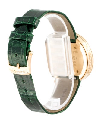 Van Cleef & Arpels Malachite and Diamond Charm Watch