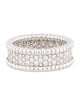 Van Cleef & Arpels Perlée Diamonds Ring, 3 Rows
