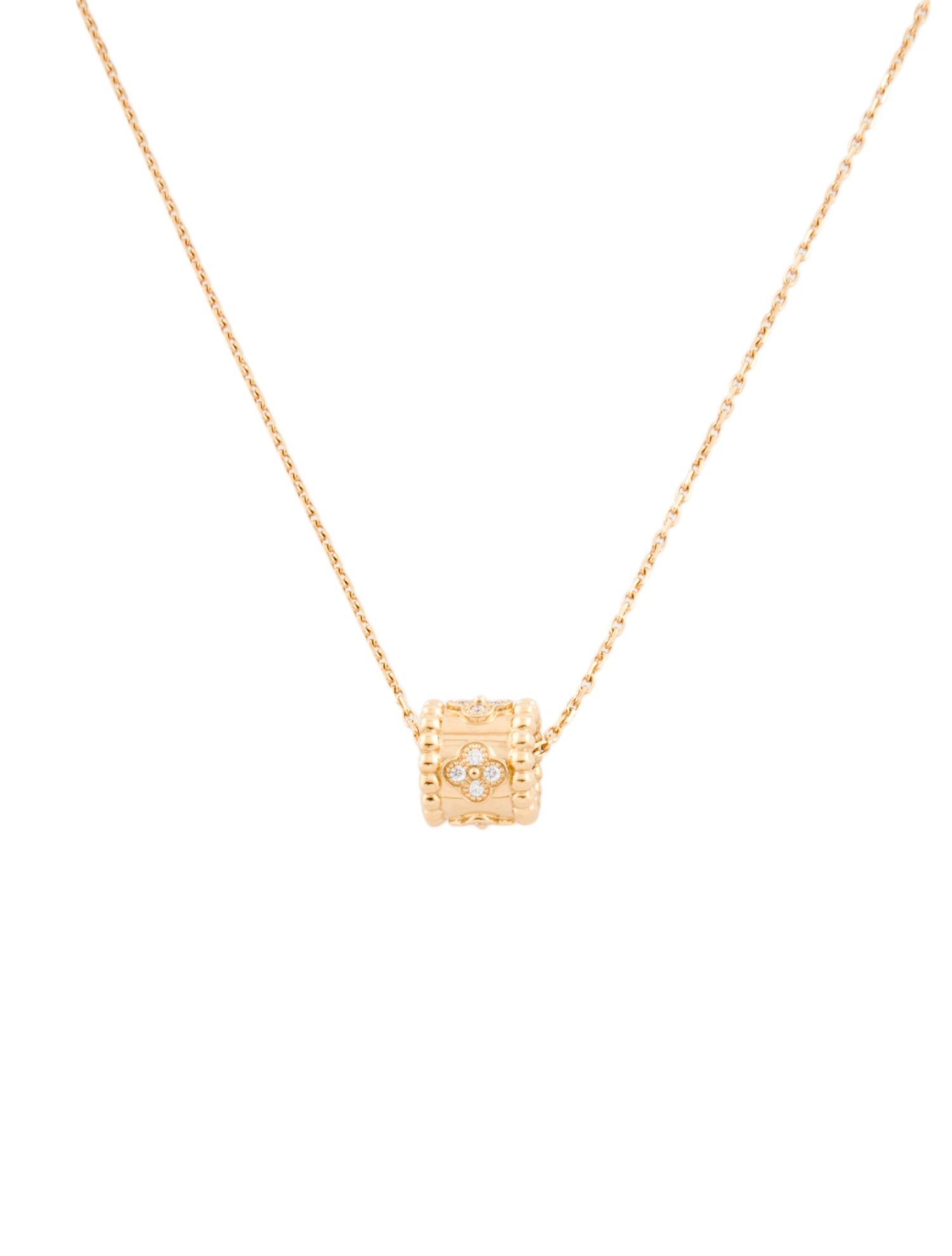 Van Cleef & Arpels Perlée Clovers Pendant Necklace
