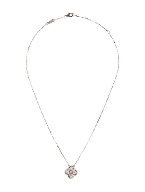 Van Cleef & Arpels Vintage Alhambra Pendant Necklace