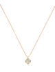 Van Cleef & Arpels Mother of Pearl Sweet Alhambra Pendant Necklace