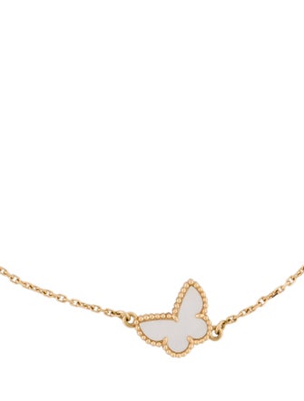 Van Cleef & Arpels Mother Of Pearl Sweet Butterflies Bracelet