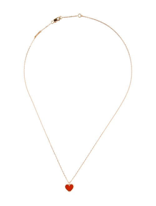 Van Cleef & Arpels Sweet Hearts Pendant Necklace