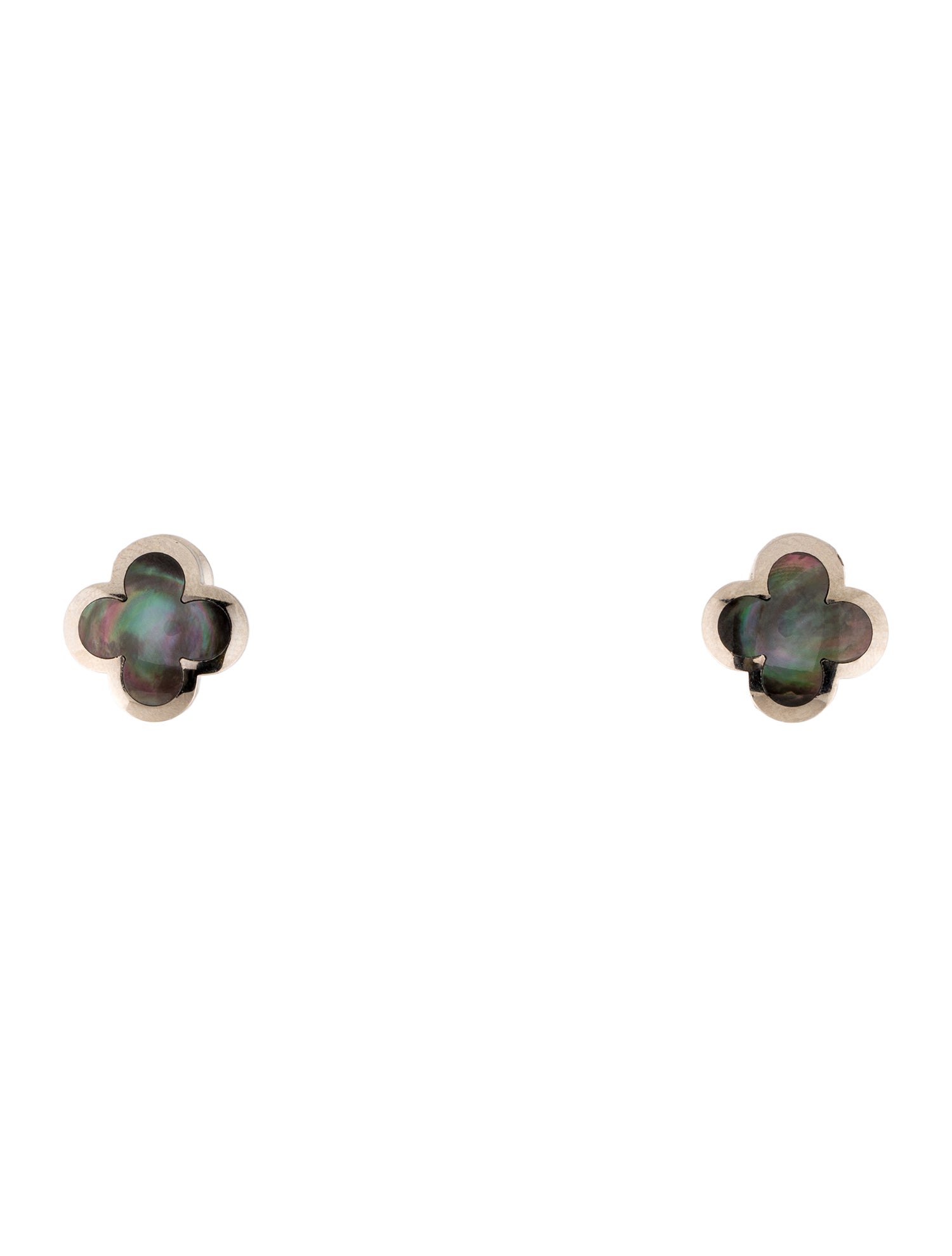 Van Cleef & Arpels Mother of Pearl Pure Alhambra Earrings