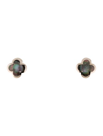 Van Cleef & Arpels Mother of Pearl Pure Alhambra Earrings