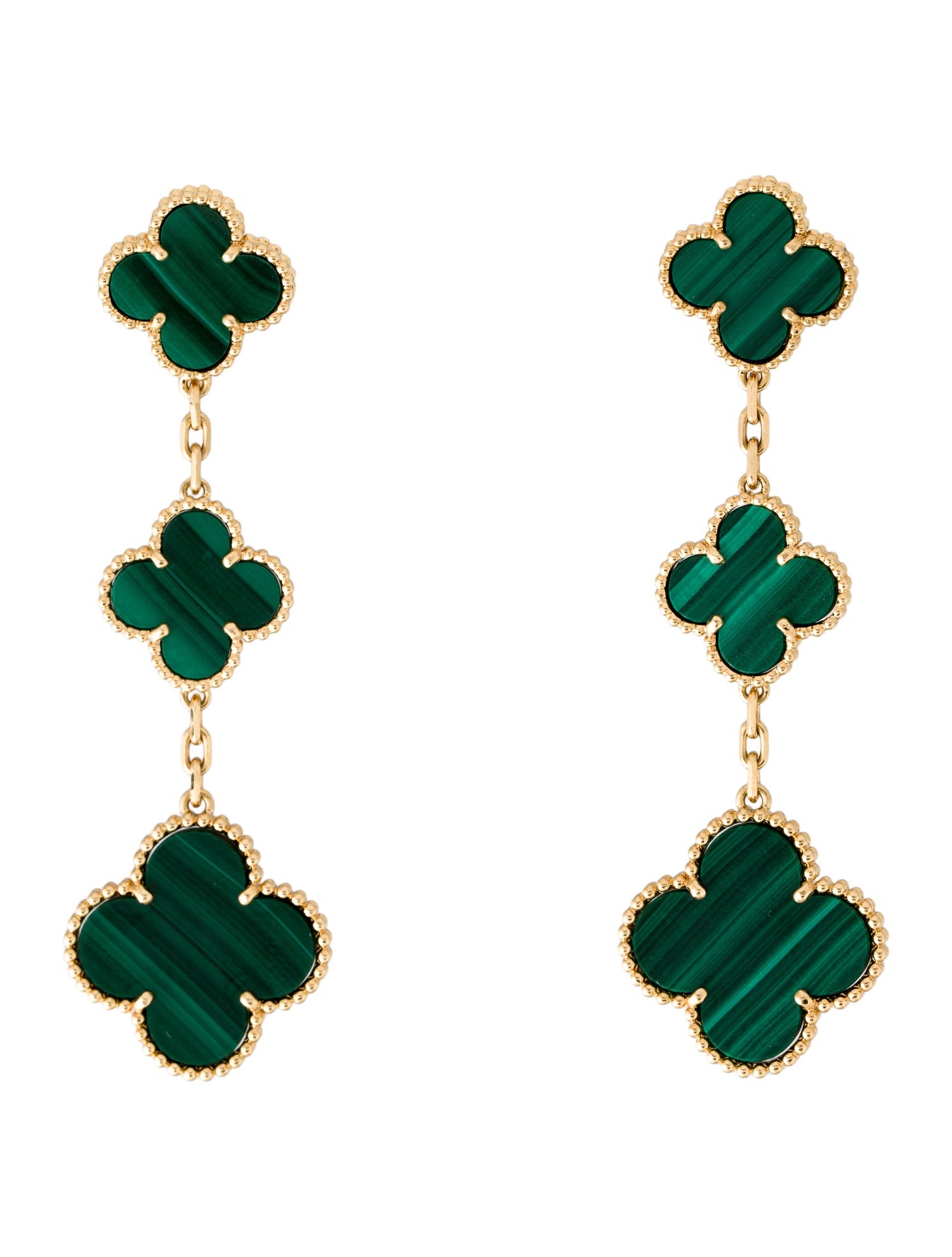 Van Cleef & Arpels Magic Alhambra Earrings, 3 Motifs