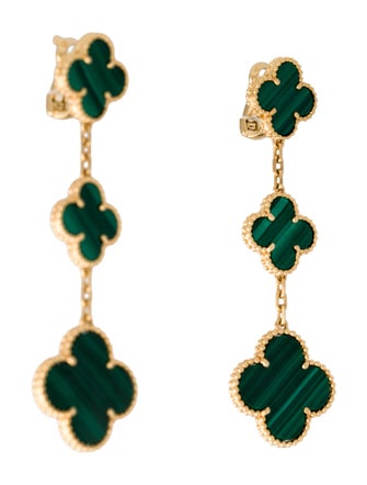 Van Cleef & Arpels Magic Alhambra Earrings, 3 Motifs