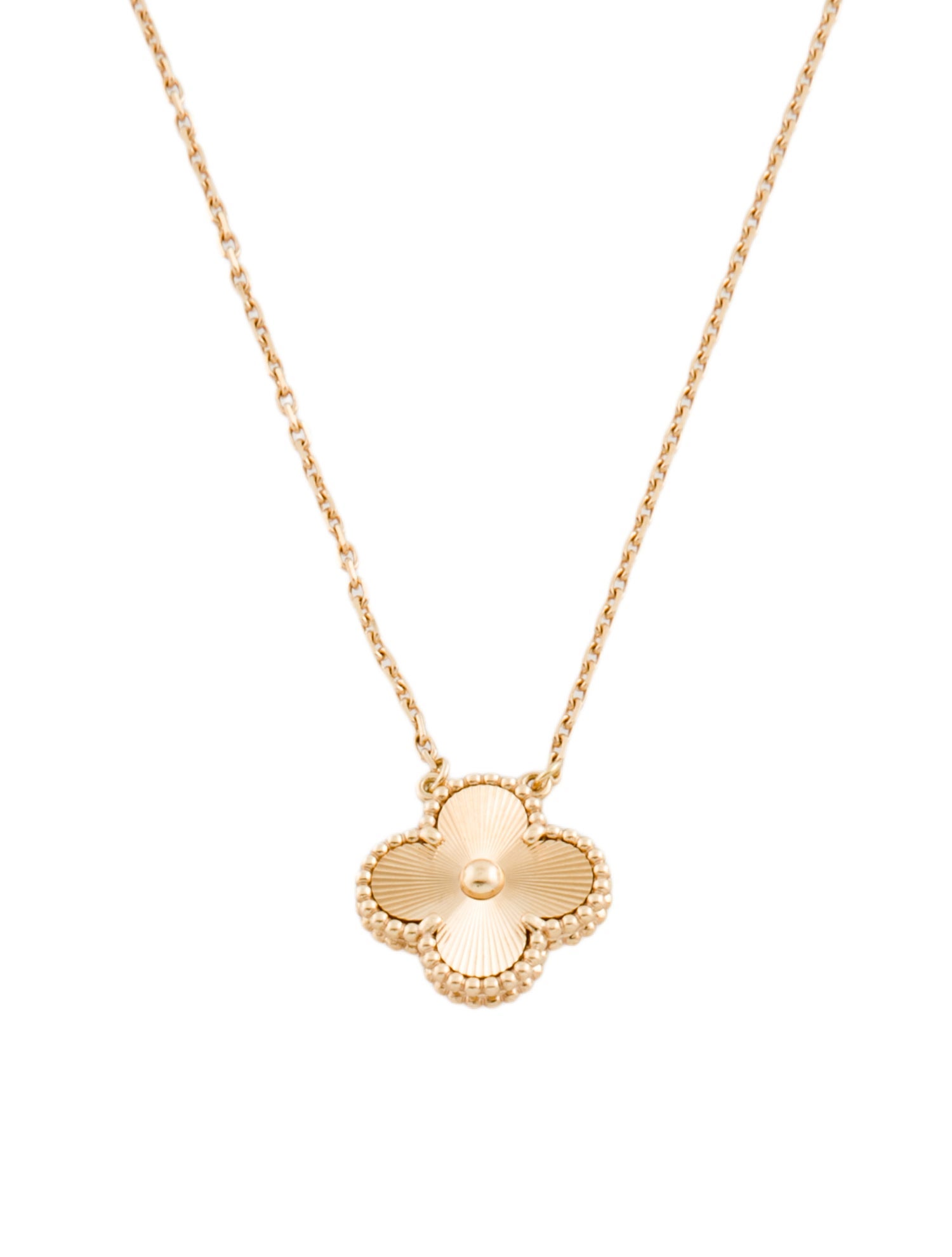 Van Cleef & Arpels Vintage Alhambra Pendant