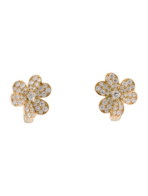 Van Cleef & Arpels Frivole Earrings, Small Model