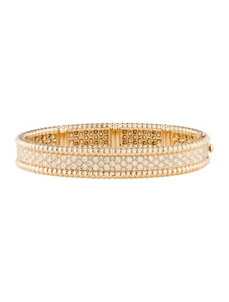 Van Cleef & Arpels Perlée Diamonds Bracelet, 3 Rows, Extra Small Model