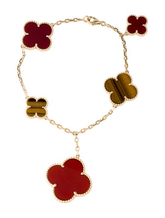 Van Cleef & Arpels Magic Alhambra 5 Motif Bracelet