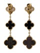 Van Cleef & Arpels Mother of Pearl Magic Alhambra Earrings, 3 Motifs