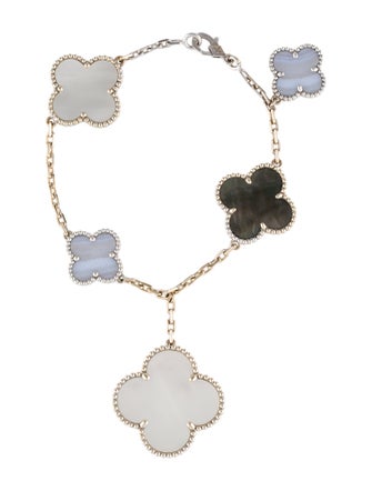 Van Cleef & Arpels Magic Alhambra Bracelet, 5 Motifs
