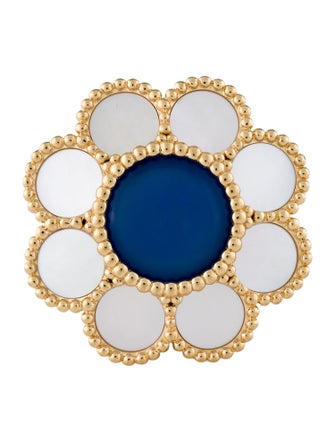 Van Cleef & Arpels Mother Of Pearl Pâquerette Ring