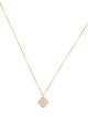 Van Cleef & Arpels Mother of Pearl Sweet Alhambra Pendant Necklace