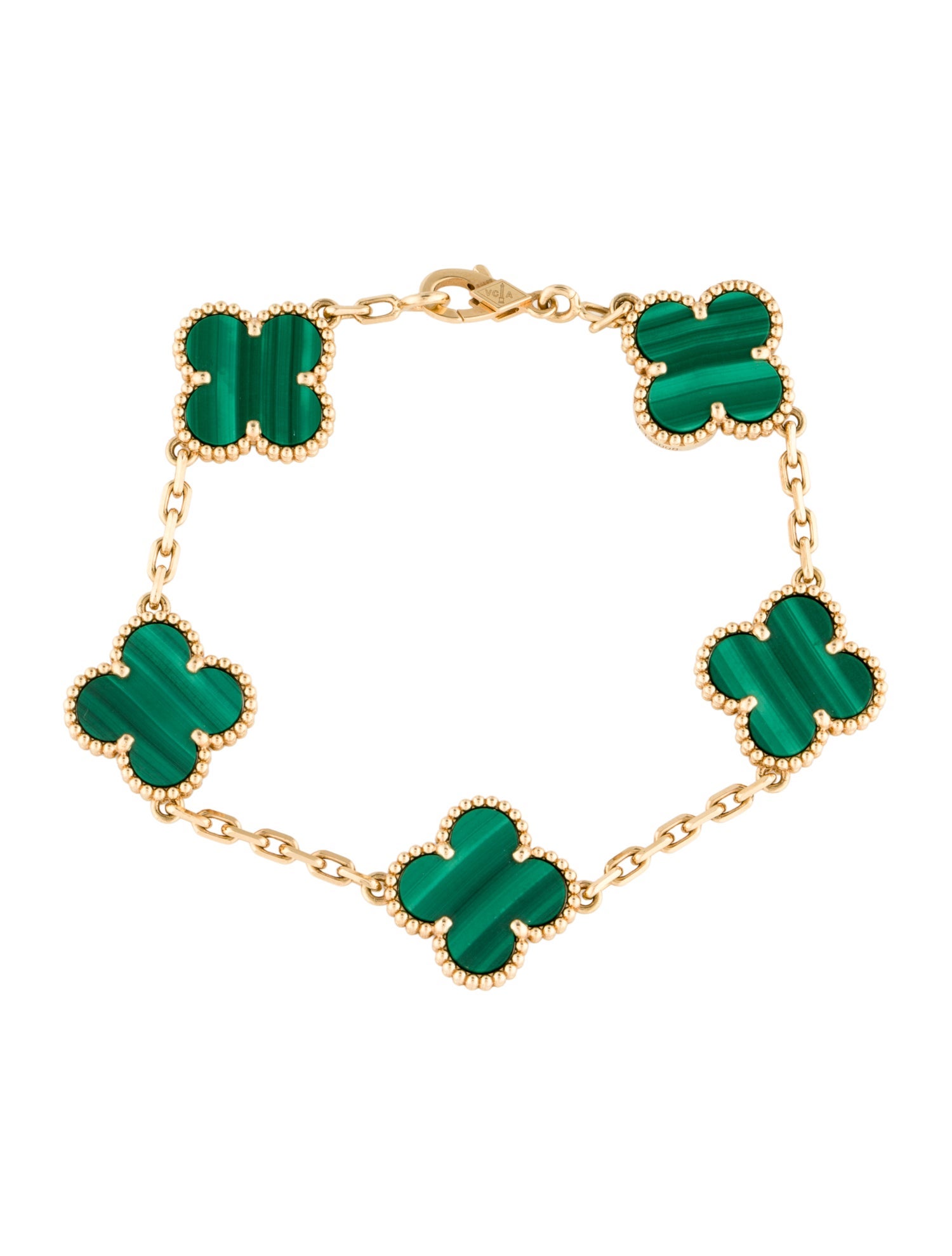 Van Cleef & Arpels Vintage Alhambra 5 Motif Bracelet