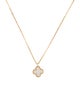 Van Cleef & Arpels Mother of Pearl Sweet Alhambra Pendant Necklace