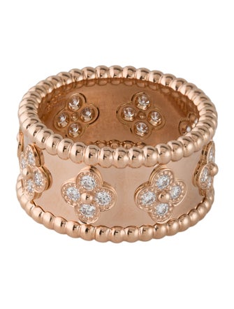 Van Cleef & Arpels Perlée Clovers Ring, Medium Model
