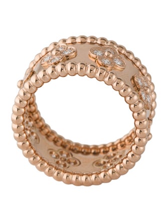 Van Cleef & Arpels Perlée Clovers Ring, Medium Model