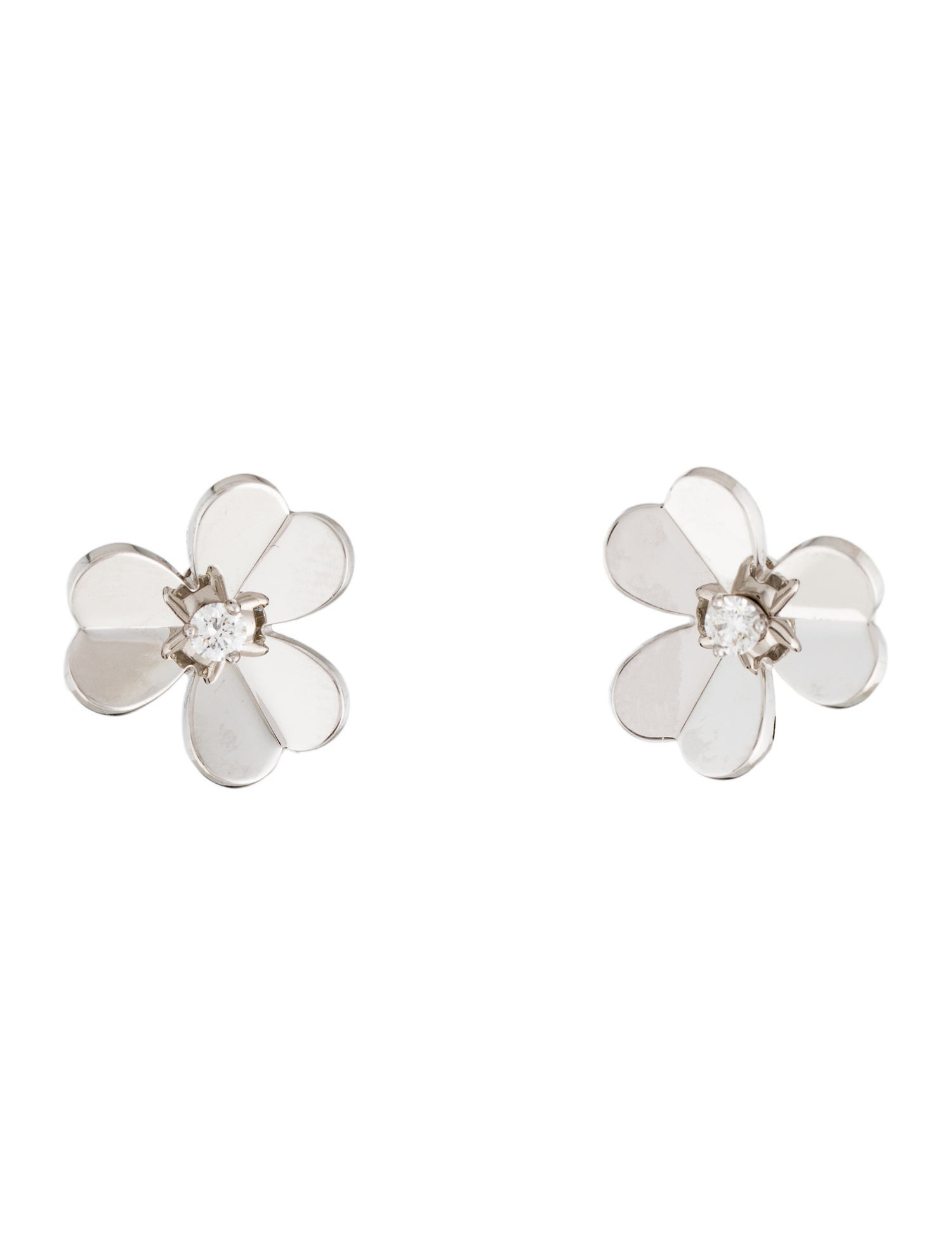 Van Cleef & Arpels Frivole Earrings, Small Model