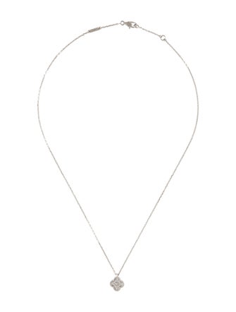 Van Cleef & Arpels Sweet Alhambra Pendant, Diamond