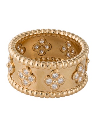 Van Cleef & Arpels Perlée Clovers Ring, Medium Model