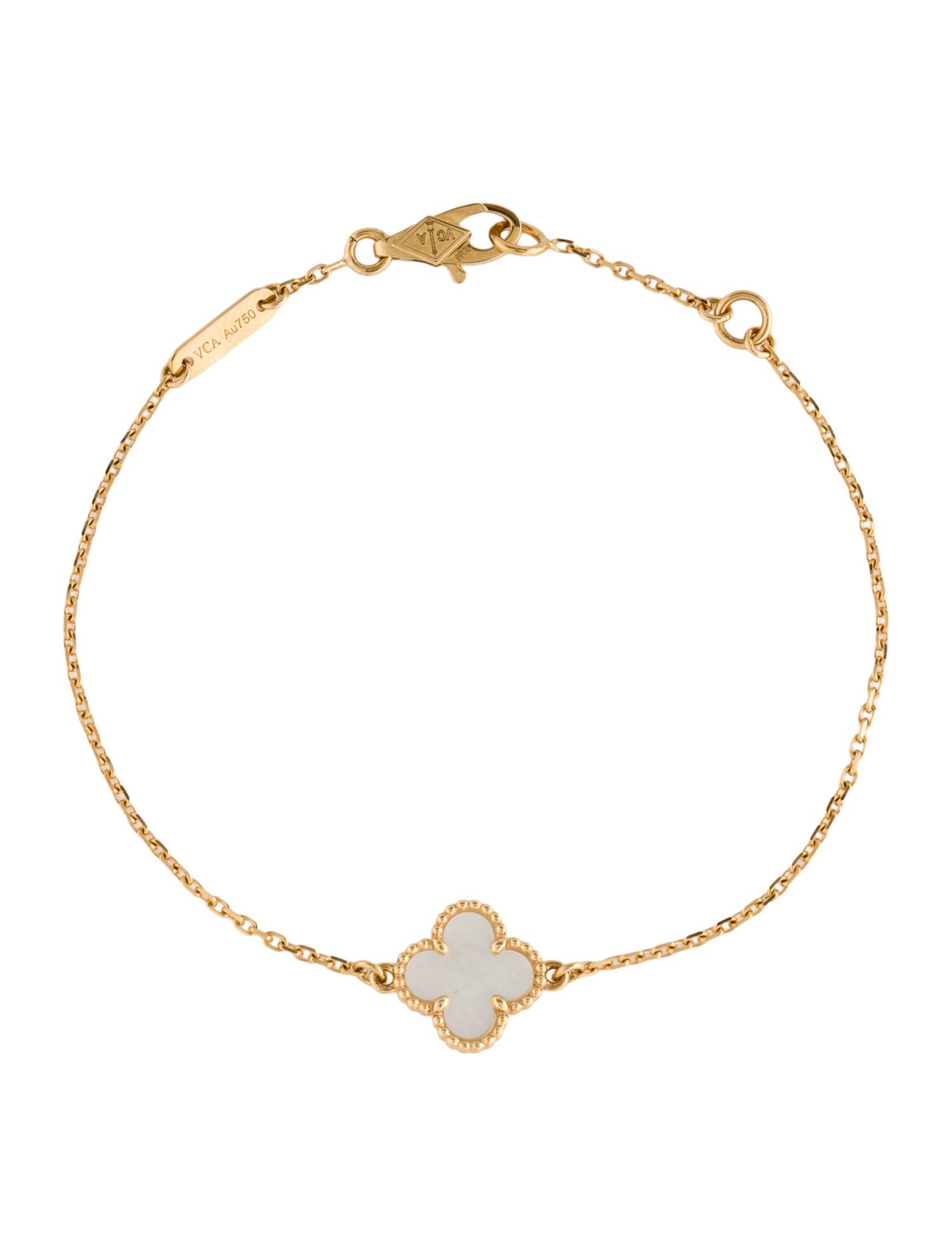 Van Cleef & Arpels Mother of Pearl Sweet Alhambra Bracelet