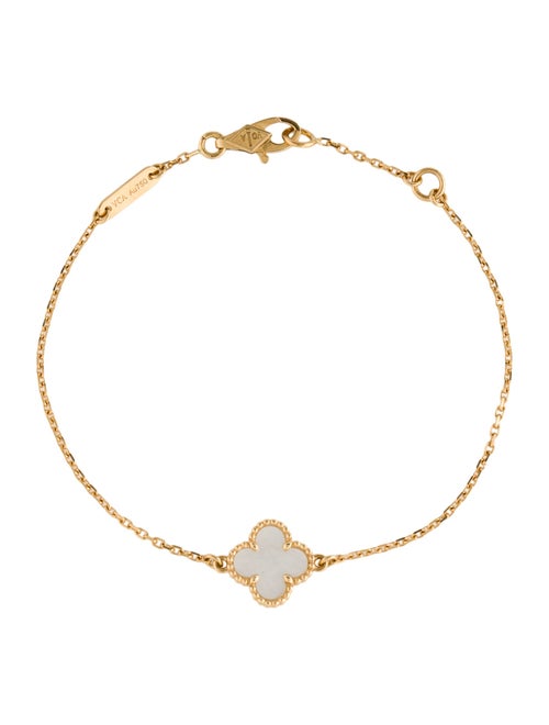 Van Cleef & Arpels Mother of Pearl Sweet Alhambra Bracelet