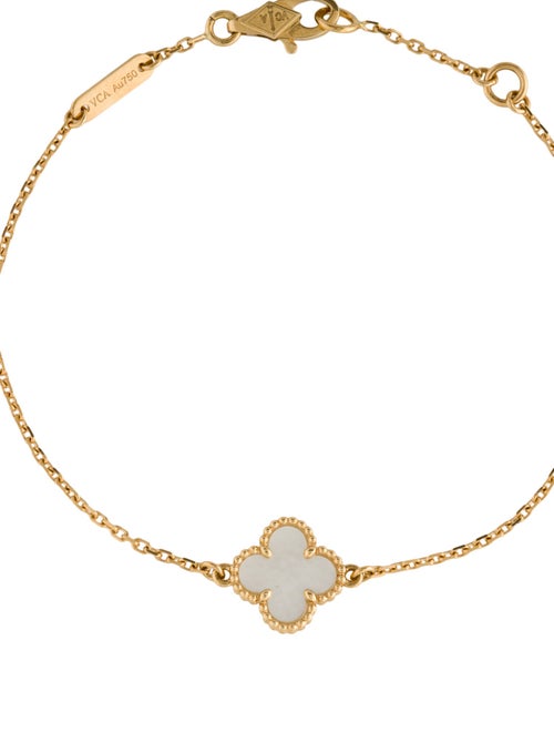 Van Cleef & Arpels Mother of Pearl Sweet Alhambra Bracelet