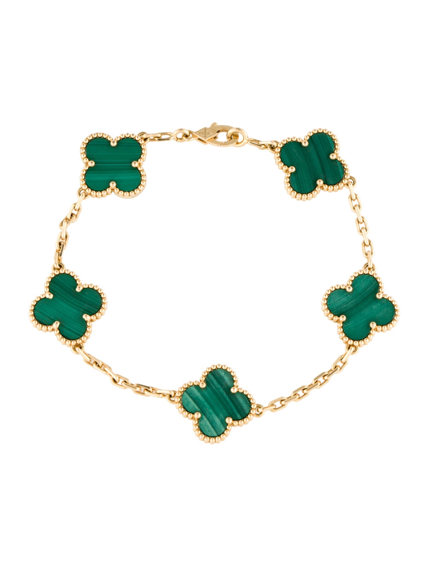 Van Cleef & Arpels Vintage Alhambra 5 Motif Bracelet