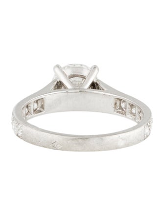 Van Cleef & Arpels Platinum 1.00ct Romance Solitaire Engagement Ring