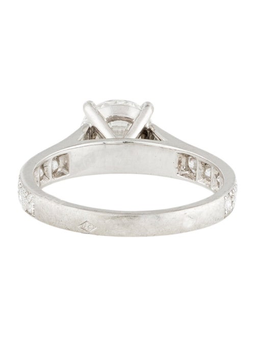 Van Cleef & Arpels Platinum 1.00ct Romance Solitaire Engagement Ring