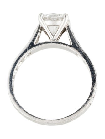 Van Cleef & Arpels Platinum 1.00ct Romance Solitaire Engagement Ring